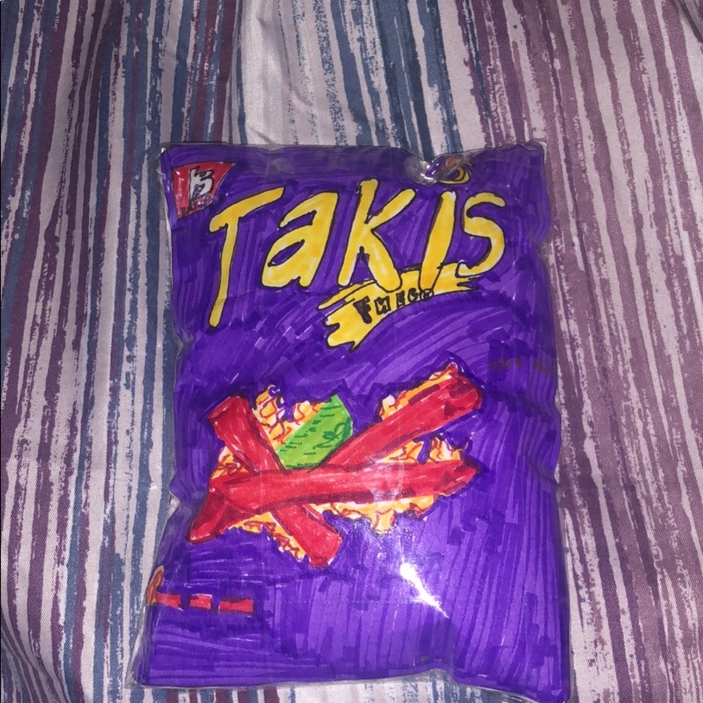 Takis paper squishy 💜💛